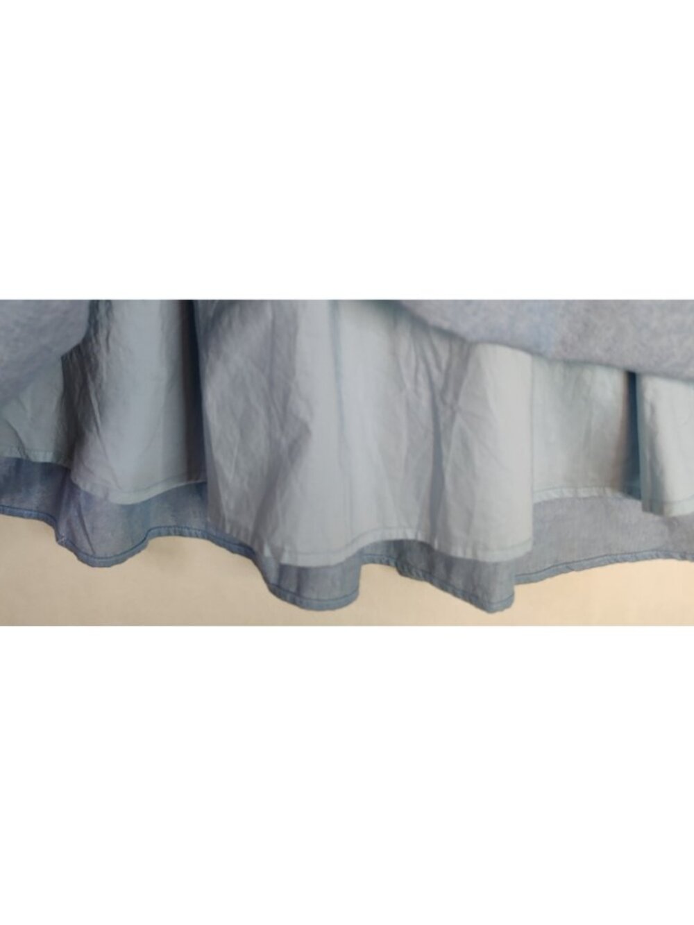 Disney Store Lady and the Tramp Chambray Dress Size Large Lined Pockets - Picture 7 of 8